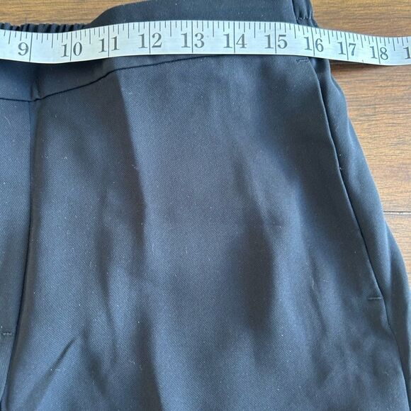J. Crew Black Jamie Pant High Rise Pull On Elastic Waist Size 12 - Picture 6 of 9